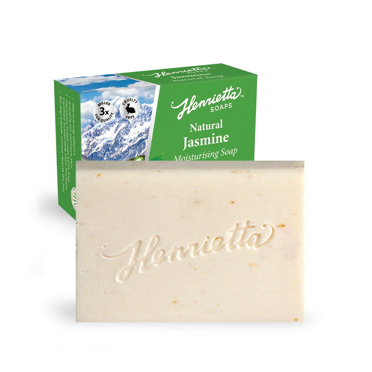 Henrietta Jasmine Moisturising Soap, 100g