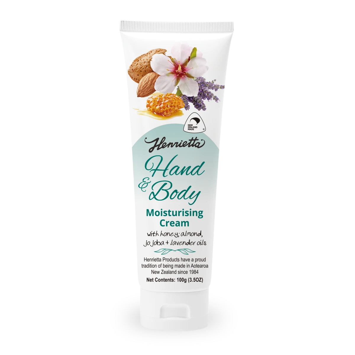 Henrietta Hand and Body Moisturising Cream, 100g