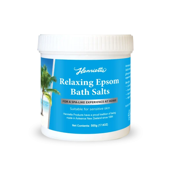 Henrietta Relaxing Epsom Bath Salts, 500g
