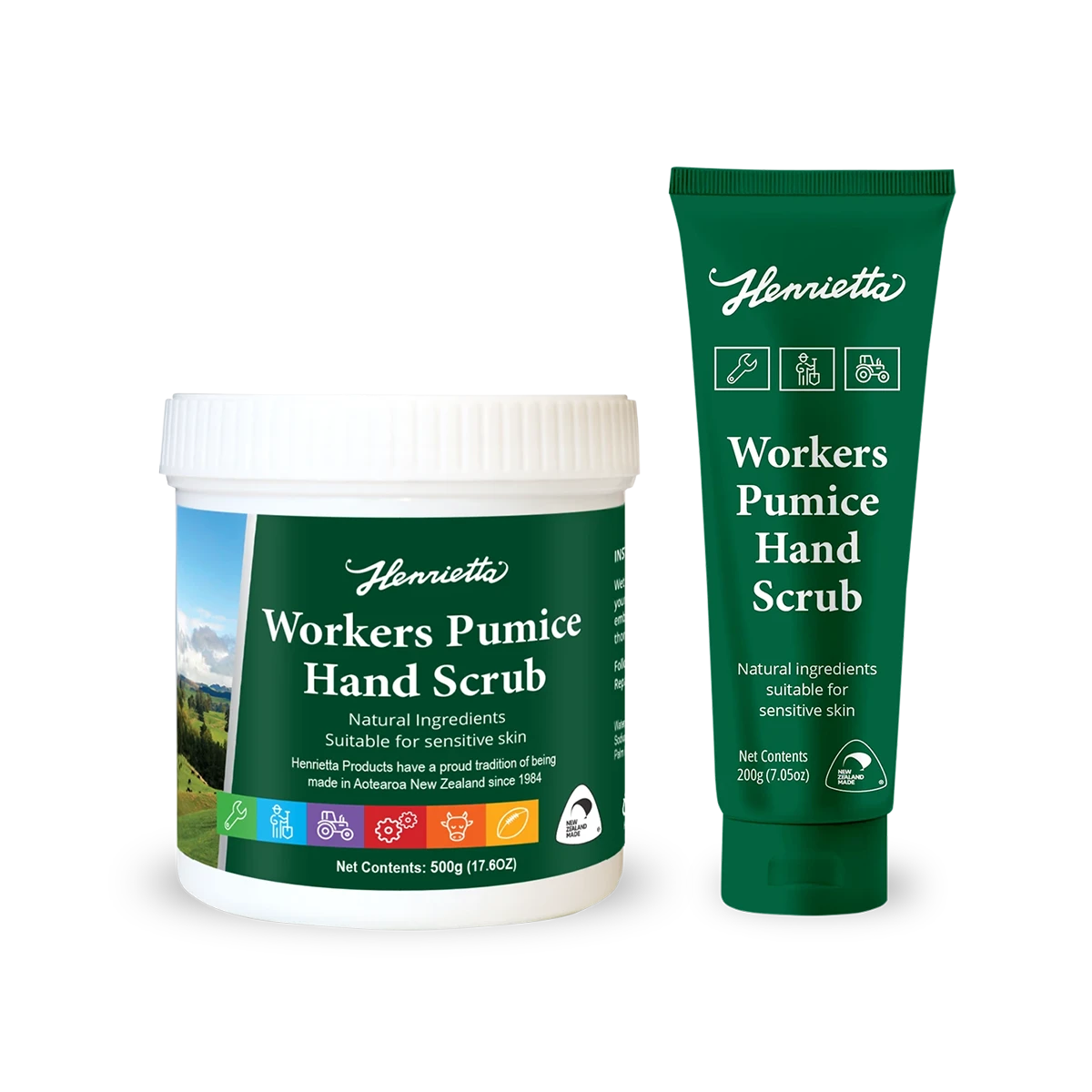Henrietta Workers Pumice Hand Scrub Range