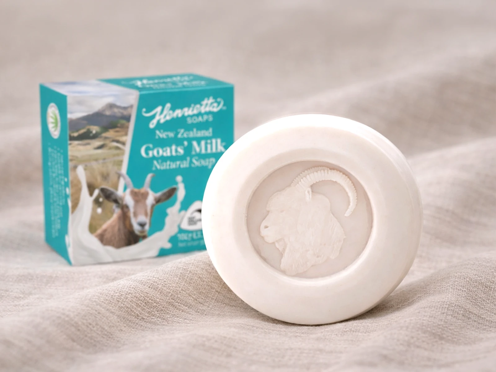 Henrietta Goats Milk Soap Hero Image