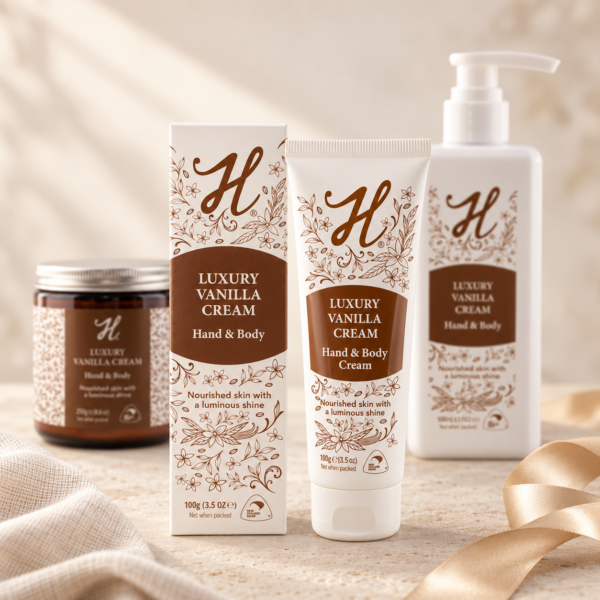 H-Brand Luxury Vanilla Hand & Body Creams