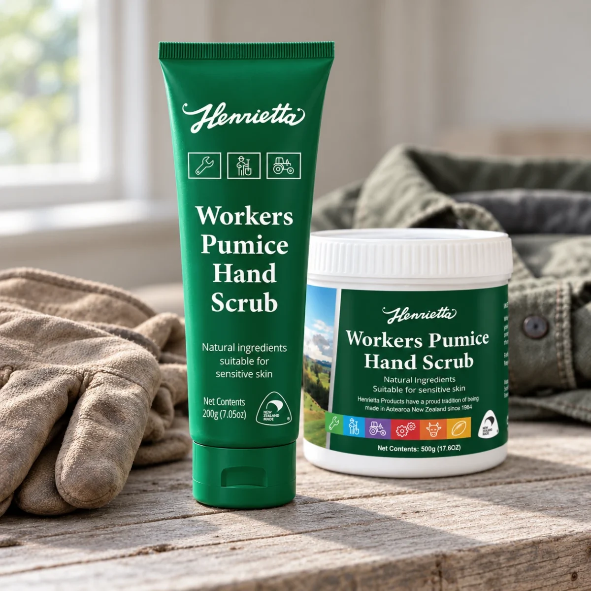 Workers Pumice Hand Scrub, Hero