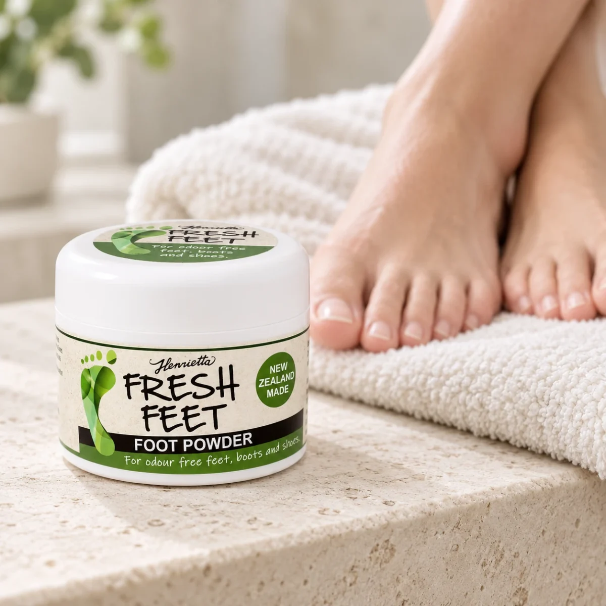 Fresh Feet Foot Powder, Tub