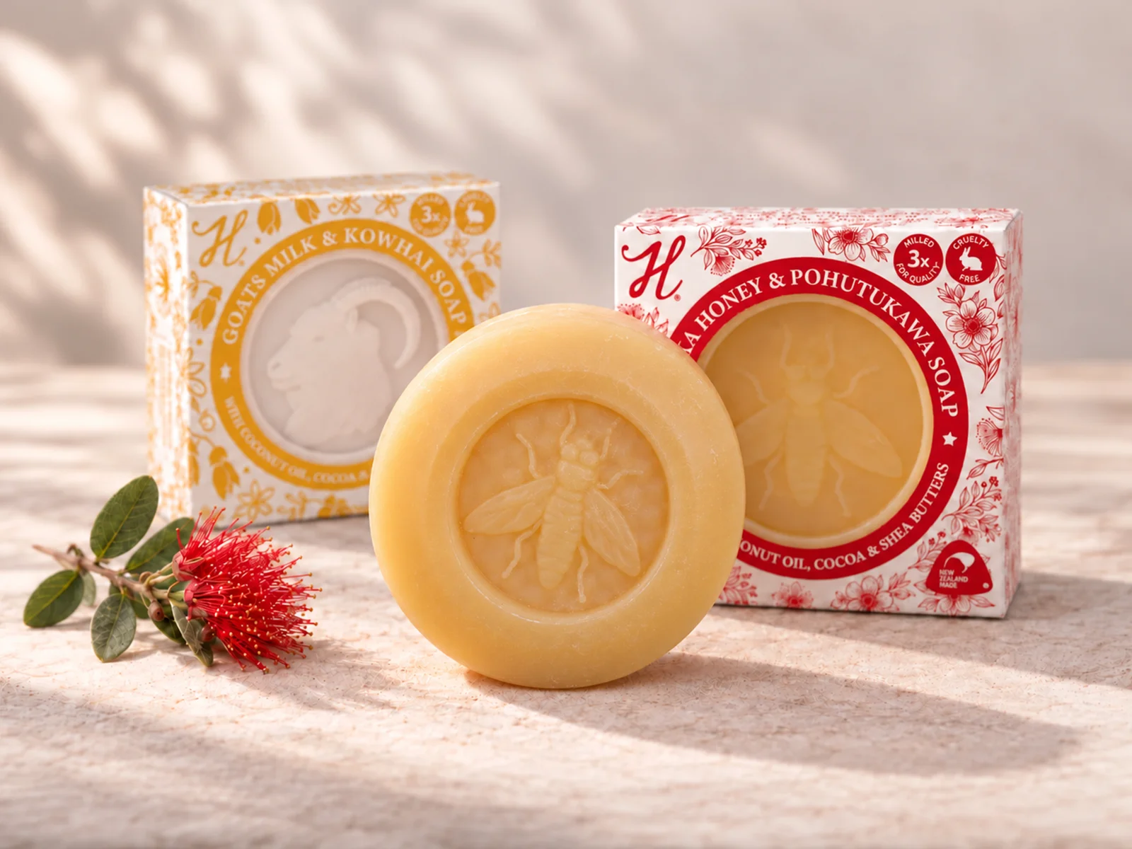 H-Brand Boxed Botanical Soaps, hero