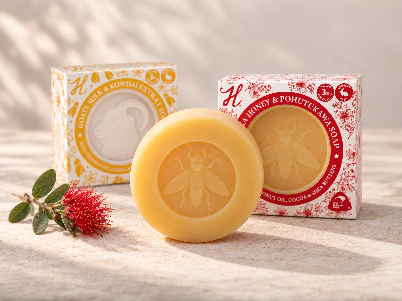 H-Brand Boxed Botanical Soaps, hero