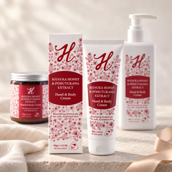 H-Brand Manuka Honey Pohutukawa Hand & Body Creams