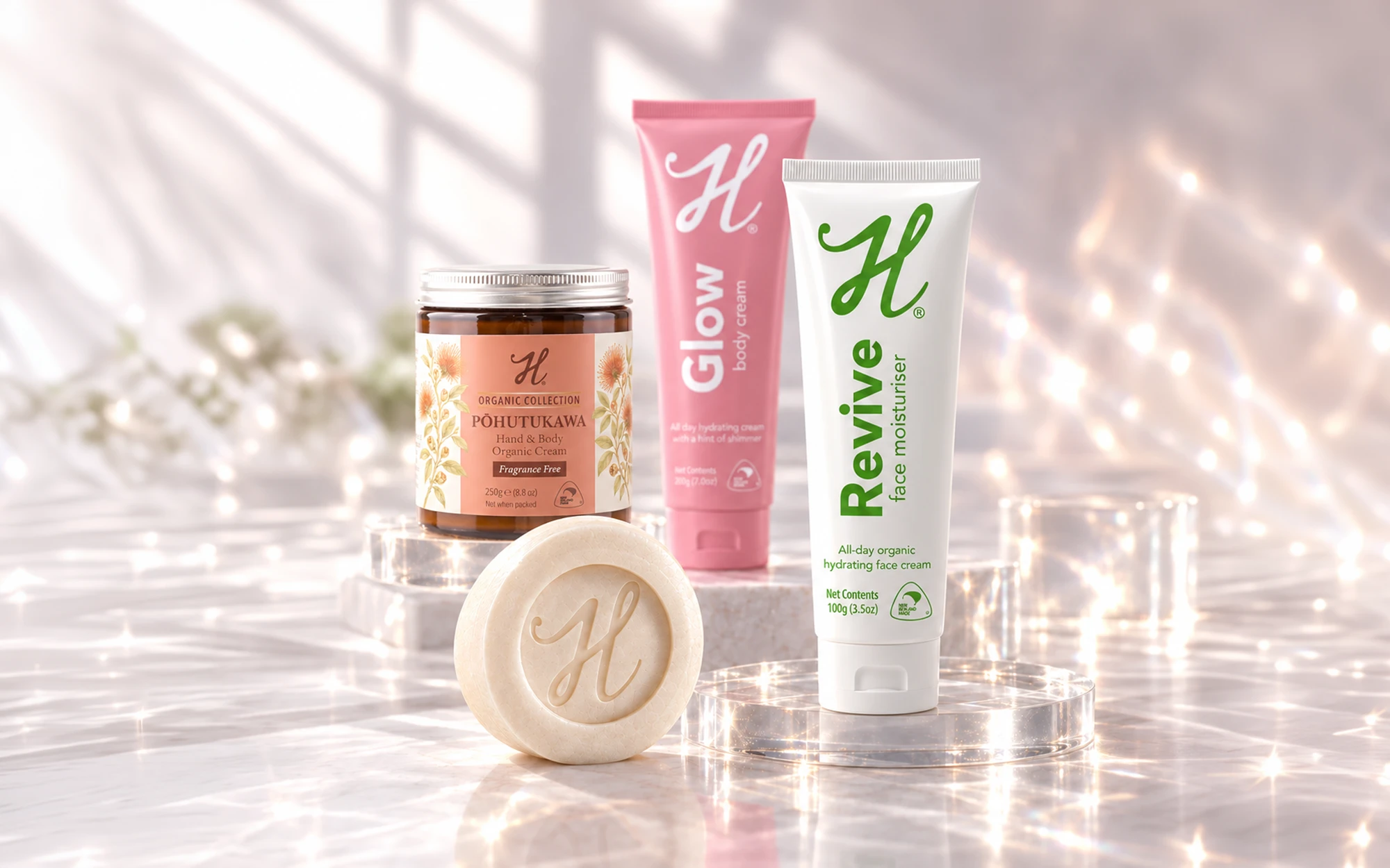 H-Brand Skincare Range, hero