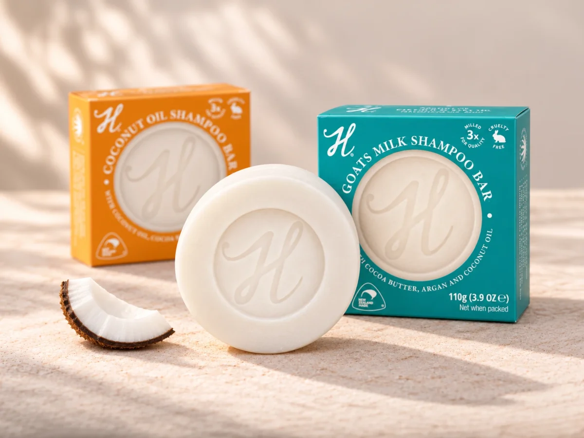 H-Brand Solid Shampoo Bar Range, hero