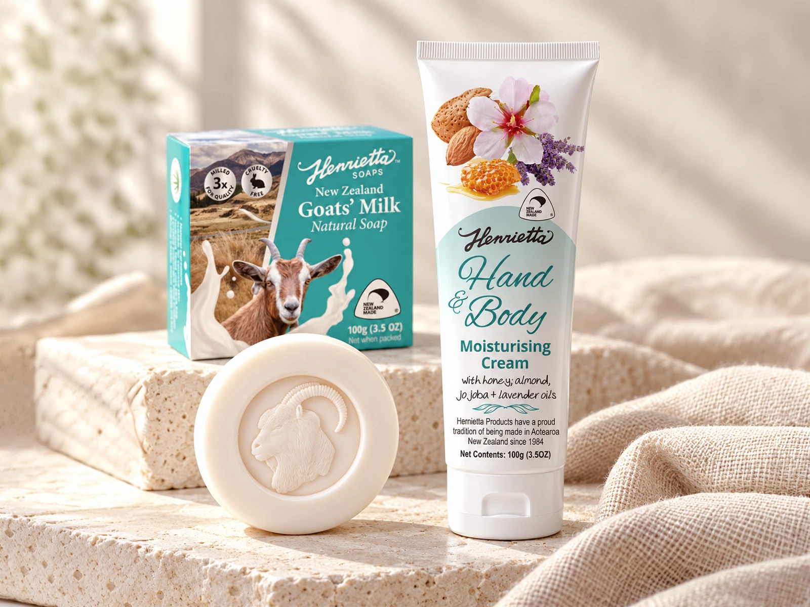 Henrietta Soaps Skincare, hero