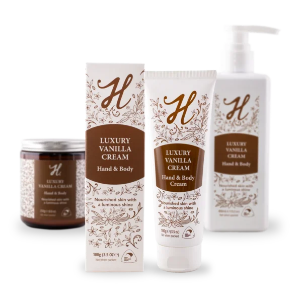 H-Brand Luxury Vanilla Hand & Body Creams